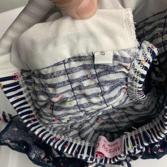 MESSY Code Baby Ruffle Romper Size S (3-6m) - Picture 5 of 6